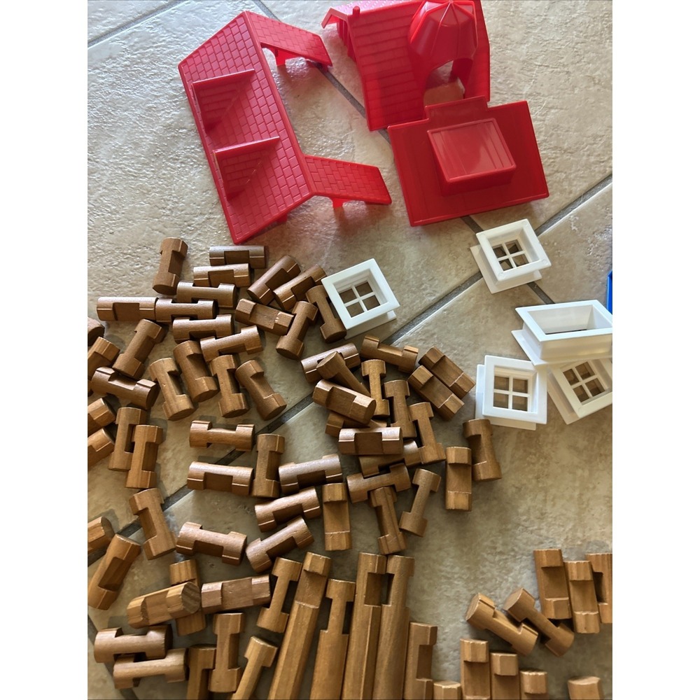 Lincoln Logs White River Ranch Incomplete set. - Picture 3 of 10
